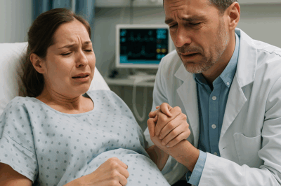 Mujer a punto de dar a luz descubre que su doctor es su ex