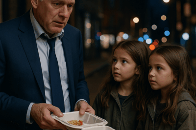 El CEO solitario se quebró tras oír a dos gemelas hambrientas