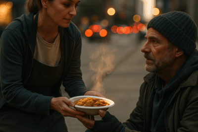 😱 “Le dio comida cada día… ¡y descubrió que era un millonario disfrazado!”