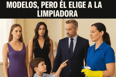 “El hijo del millonario rechaza modelos y elige a la limpiadora”