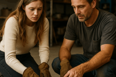 La hija del magnate cayó al suelo y un padre soltero le dio la lección