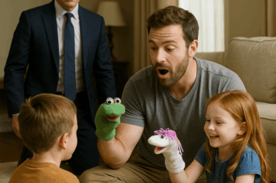 El magnate llegó temprano… y lo que vio al padre soltero lo dejó helado