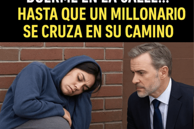 “Embarazada y sola en la calle… su destino cambió con un millonario”