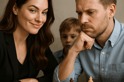 “Si me ganas al ajedrez me caso contigo”—y el padre soltero la sorprendió