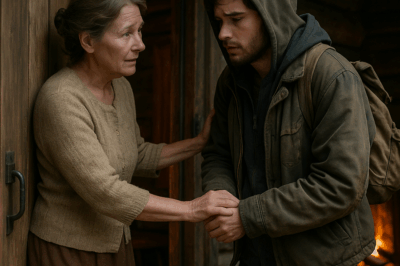 Viuda solitaria acogió a un joven hambriento… y nada fue igual