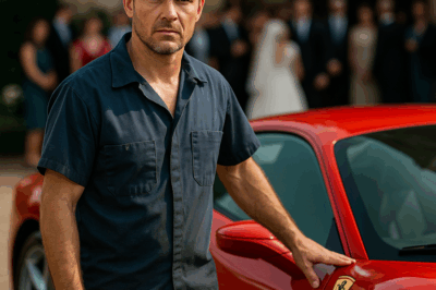 El mecánico humillado apareció en la boda del jefe con un Ferrari