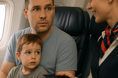 Se burlaron de un padre soltero en el avión… hasta que la tripulación lo llamó “Señor” y todos quedaron helados