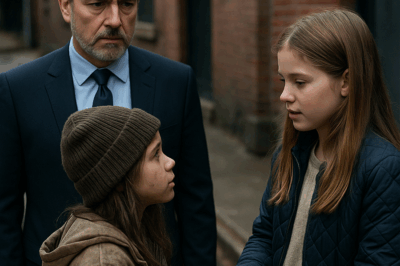 Un viudo rico descubre un secreto al ver a su hija con una niña callejera