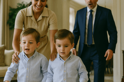 “Gemelos millonarios no caminaban… hasta que la niñera reveló un poder secreto”