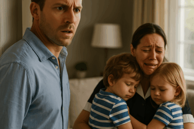 Padre regresa a casa y descubre a la niñera haciendo algo impactante con sus gemelos