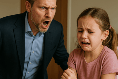 “El padre millonario corrió al oír el llanto de su hija… lo que gritó heló a todos”