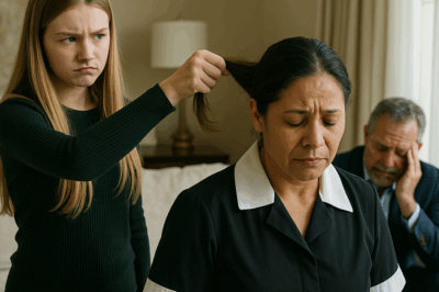 “Un tirón de cabello, una verdad desgarradora: el millonario no pudo contener las lágrimas”