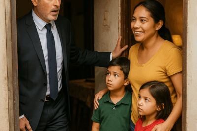 Millonario sorprende a su empleada en casa y descubre un secreto que cambia todo