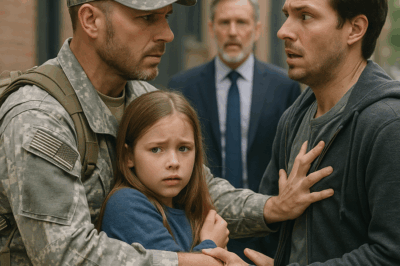 Soldado salva a niña de un acosador y descubre impactante verdad