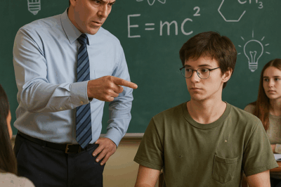 Profesor humilla a alumno por su ropa y descubre un genio oculto