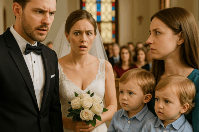 Invitó a su ex para humillarla… pero ella llegó con gemelos y arruinó su boda