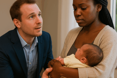 “Un extraño sostuvo al recién nacido… lo que dijo después la dejó helada”