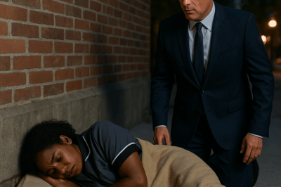 “Un multimillonario caminaba por la ciudad cuando vio algo que lo dejó helado: su propia criada dormía en la calle, arropada apenas con una manta. La escena lo sacudió profundamente y, en un giro inesperado, decidió hacer algo que nadie imaginaba. Su reacción no solo sorprendió a todos, sino que también cambió el destino de la mujer y el suyo para siempre.”