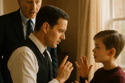 “Impactante reacción al ver a su criado comunicarse con su hijo ciego de voz”