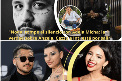 Nodal habla con Adela Micha sobre Ángela, Cazzu y su hija Inti