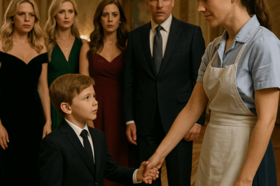 MILLONARIO PIDIÓ A SU HIJO ELEGIR UNA MADRE ENTRE 5 RICAS… PERO ÉL ESCOGIÓ A LA CRIADA POBRE