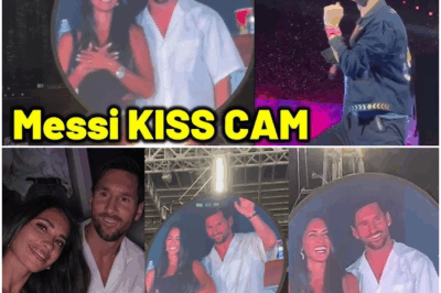 “¡ROMÁNTICO MOMENTO EN EL CONCIERTO DE COLDPLAY! Messi y Antonela se roban el show con un beso en la Kiss Cam”