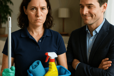 “Se Rieron Cuando Él Dijo: ‘Si Bailas Tango, Te Casaré’ — Pero Nadie Esperaba Que la Mujer de la Limpieza Dejara a Todos Sin Palabras Aquella Noche”