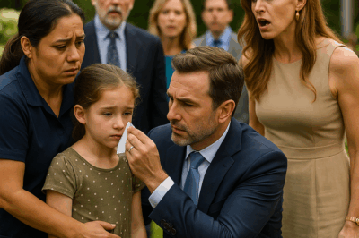 La esposa del millonario humilló a la hija de la empleada… y él reaccionó inesperadamente