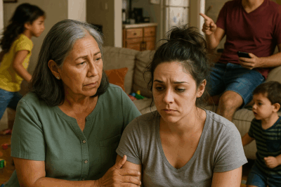 “Lo que descubrí en casa de mi hijo me partió el alma: una nuera agotada, nietos descontrolados y un hijo convertido en tirano”