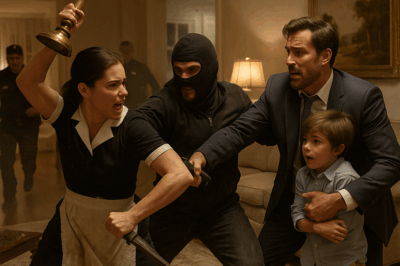 La sirvienta enfrentó a un secuestrador para salvar al millonario