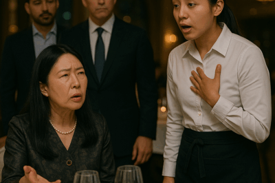 “La Noche en que una Mesera Humilde Silenció a un Restaurante de Lujo”