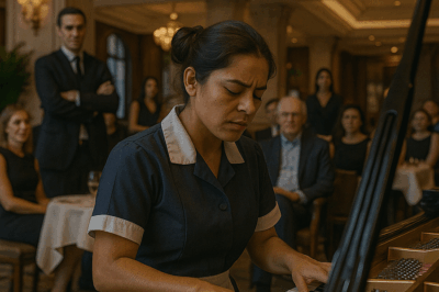 La humillación que se convirtió en gloria: la historia de Julia y el piano del Golden Royal Hotel