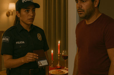 🚨🔥 Una cena de San Valentín terminó en tragedia: él insultó a su esposa por la cocina desordenada y tiró su obsequio al suelo. 💔 Ella salió llorando… y una hora más tarde, un oficial llegó con su licencia de conducir y una revelación que heló la sangre.