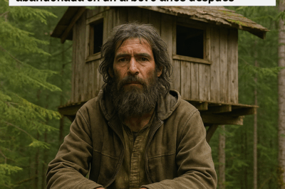 💔🌲 Nueve años después de su misteriosa desaparición en los bosques de Ketchikan, un turista reaparece en circunstancias aterradoras: hallado en una cabaña abandonada construida en un árbol. El misterio sobre su supervivencia y lo que realmente ocurrió durante casi una década despierta escalofríos y preguntas sin respuesta.