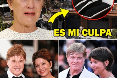 Después de años de silencio, la esposa de Robert Redford rompe en lágrimas