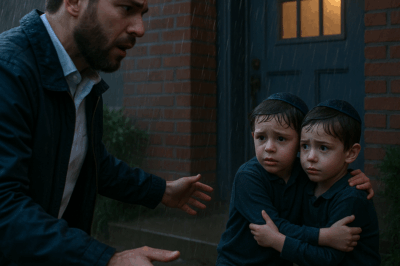 La tormenta caía en Chicago cuando un hombre llegó a casa antes de tiempo
