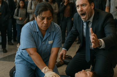 La conserje invisible que salvó al hijo de un millonario en un aeropuerto abarrotado