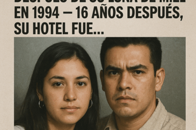 💔🏨 La desaparición de una pareja recién casada en 1994 sacudió a toda la comunidad turística. Tras 16 años de silencio, un hecho perturbador en el mismo hotel donde se alojaron expone secretos ocultos, alimenta teorías escalofriantes y cambia para siempre la versión oficial de los hechos.