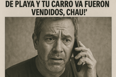 😱🔥 “Mañana viajamos, tu casa y tu carro ya están vendidos, chau”. Con esa llamada, una hija destroza a su padre, quien jamás imaginó semejante traición. La revelación sacude a la comunidad y expone los oscuros intereses detrás de una familia aparentemente unida y feliz.