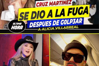 ¡Impactante! Alicia Villarreal hospitalizada con misteriosas marcas y Cruz Martínez se aleja de México… ¿Una conexión secreta?