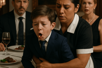 Nadie miraba a la limpiadora. Era invisible en la mansión del millonario.