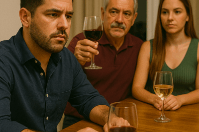 El brindis que terminó en guerra familiar: un padre ensalzó