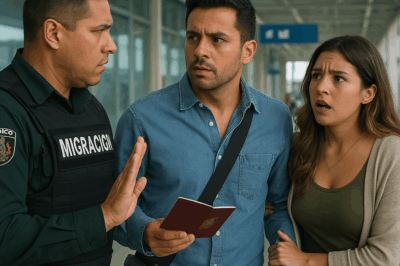 Mi esposo usó mi tarjeta bancaria para viajar con su amante, pero en el aeropuerto una frase del oficial de migración los dejó helados