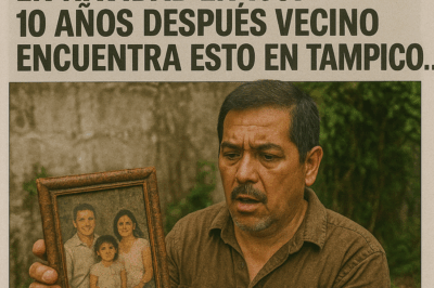 😱🏠 La desaparición de una familia en Nochebuena de 1997 estremeció a Tampico. Tras una década de silencio, un vecino halló algo escalofriante en la casa donde vivían: objetos olvidados, pruebas inquietantes y un misterio que aún hoy divide a los que buscan respuestas y los que temen la verdad.