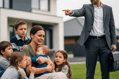 Echó a su esposa y a sus cinco hijos de casa… ¡PERO CUANDO REGRESÓ HUMILLADO, TODO HABÍA CAMBIADO!