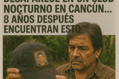 😱🌙 Una adolescente se desvaneció en un club de Cancún frente a cientos de personas. Ocho años después, un hallazgo estremecedor en un almacén abandonado revela pistas que cambian todo lo que se creía. El misterio vuelve a sacudir la ciudad turística con preguntas que nadie logra responder.