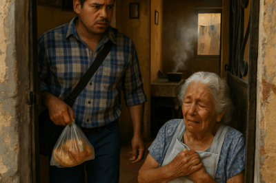 Con el corazón acelerado, Javier entró a su hogar en la calle Tierra