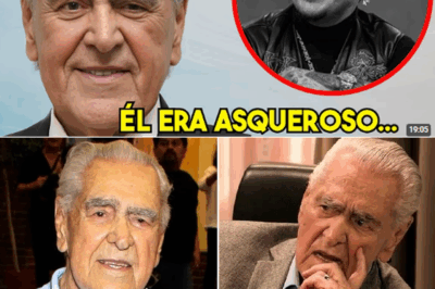A los 90 años, Eric del Castillo nombra a cinco personas a las que nunca perdonará