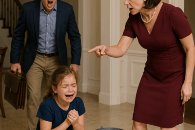 La niña suplicó: “Me duele mucho la mano”. Entonces, de repente, su padre millonario entró corriendo y gritó…