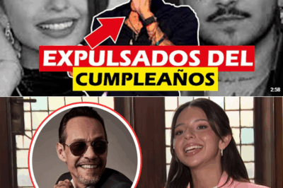El Cumpleaños de Marc Anthony Termina en Polémica: La Presencia de Nodal y Ángela Aguilar Desata un Escándalo Inesperado